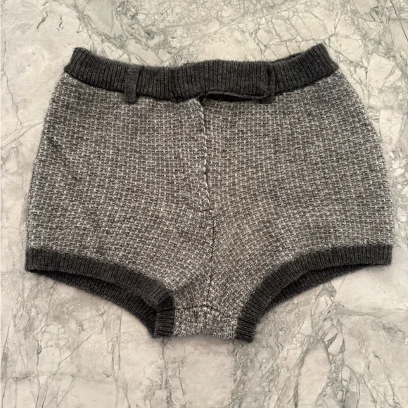 Aya Muse Knit Micro Mini Shorts NWT - Small - Picture 2 of 3